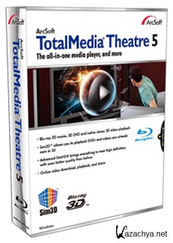 Arcsoft TotalMedia Theatre 5.0.1.113 Final (SimHD-Sim3D/Multi/Rus)