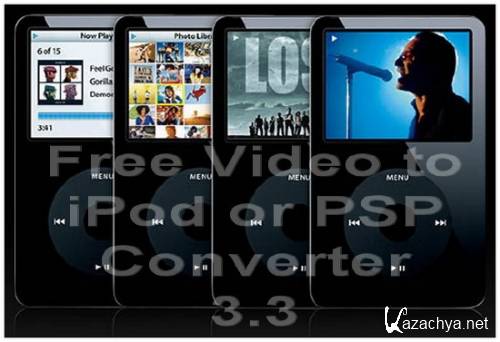 Free Video to iPod or PSP Converter 3.3