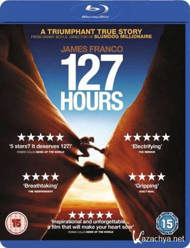 127  / 127 Hours +  (2010) Blu-ray + Remux + 1080p + 720p + DVD9 + DVD5 + HDRip