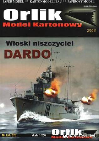 Orlik No.76 2011 - Wloski niszczyciel Dardo