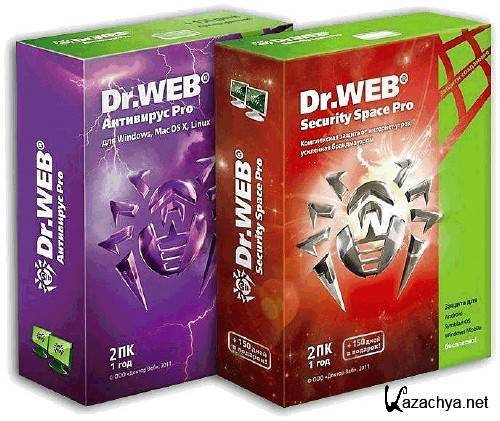 Dr.Web Anti-virus & Security Space Pro 6.0.1.7011 [2011, MLRUS,x86x64]