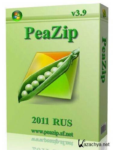 PeaZip 3.9 (86-64) + Portable [Rus] 2011