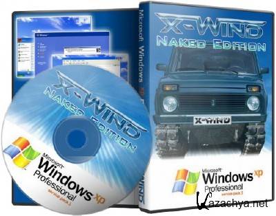 Windows XP Professional SP3 (X-Wind) by YikxX, RUS, VL, x86 [Naked Edition] (30.07.2011) []