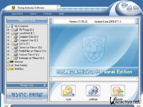 Rising Antivirus 2011 Free 23.00.24.98