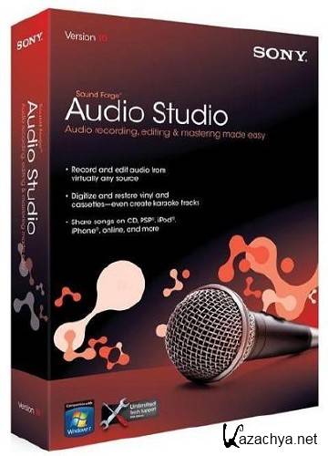 Sony Sound Forge Audio Studio  10.0 Build 176 Portable by Maverick