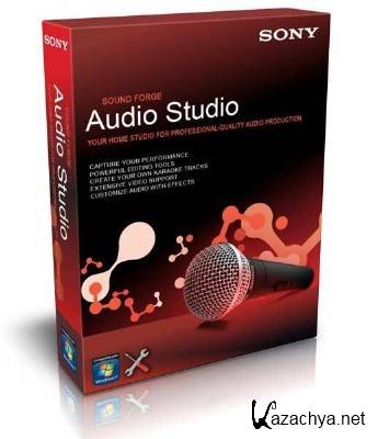 Sony Sound Forge Audio Studio v.10.0.176+RUS