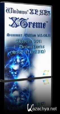 Windows XP Sp3 XTreme Summer Edition v15.08.11 ( 2011 .) + DriverPacks (SATA/RAID)