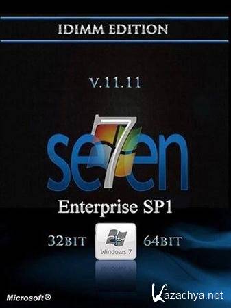 Windows 7 Enterprise SP1 IDimm Edition v.11.11 (x86/x64)