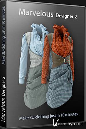 Marvelous Designer CLO3D 2011 PRO 32Bit & 64Bit 2.9.5 