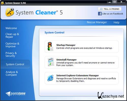 System Cleaner v5.94 (2011/Rus)