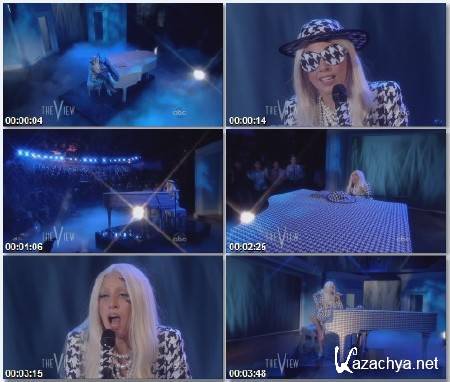 Lady Gaga - You and I (Live The View 01.08.2011)