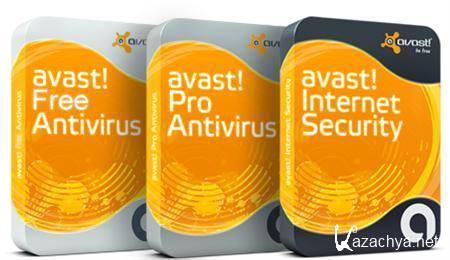 Avast! Free Antivirus / Pro / Internet Security 6.0.1203 Final (10.08.2011)