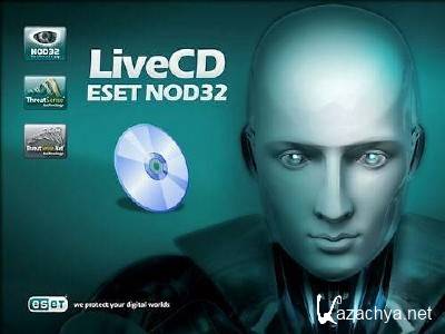 LiveCD ESET NOD32 Rus (10.08.2011) + 