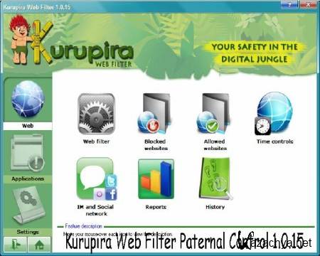 Kurupira Web Filter Paternal Control 1.0.15