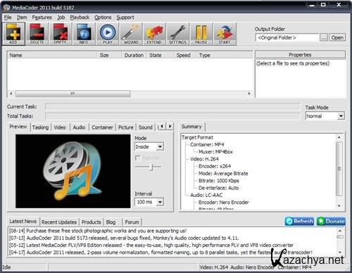 MediaCoder  2011 R8 5182 Portable