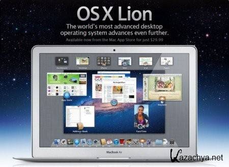 Mac OS X Lion 10.7.2 build 11C37