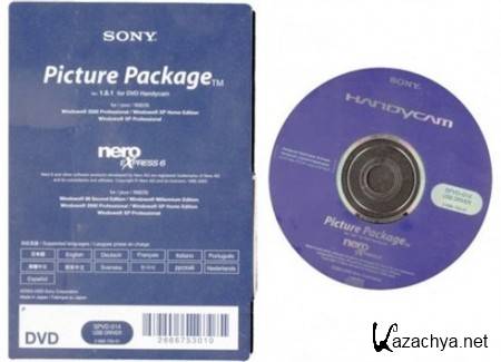 Sony Picture Package 1.8.1 for DVD Handycam + Nero Express 6
