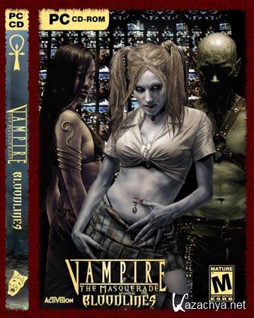  Vampire The Masquerade - Bloodlines 1.2 (PC/RePack/RUS)