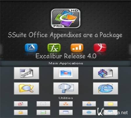 SSuite Office Appendixes are a Package - Excalibur Release 4.0