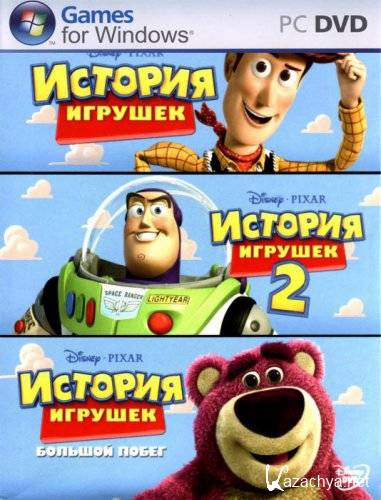  .  / Toy Story Trilogy (2000-2010/Eng/Rus/PC) Lossless Repack  R.G. Catalys