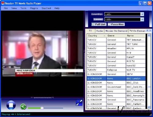 Readon TV Movie Radio Player v9.4.2 Rus