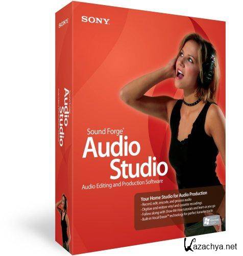 Sony Sound Forge Audio Studio 10.0.176 Rus 
