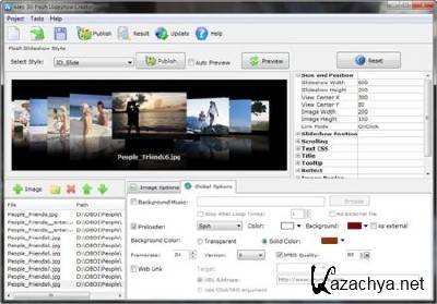 Flash Slideshow Wizard 3.0 