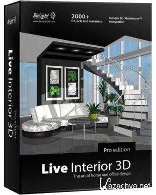 Live Interior 3D Pro (2.6.5 (470)) [] (2011) [Mac OS] + Crack