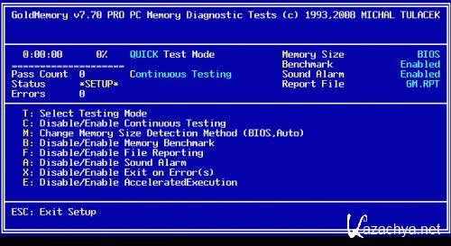 GoldMemory 7.70 Pro REGISTERED 7.7 x86+x64 [2008, ENG]