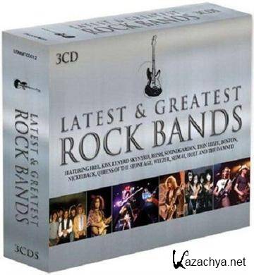 Latest & Greatest Rock Bands (3CD) (2011)