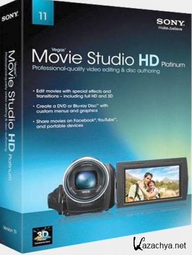 Vegas Movie Studio HD Platinum 11 Build 231 ortable 11 231 x86+x64 [2011, MULTILANG +RUS]