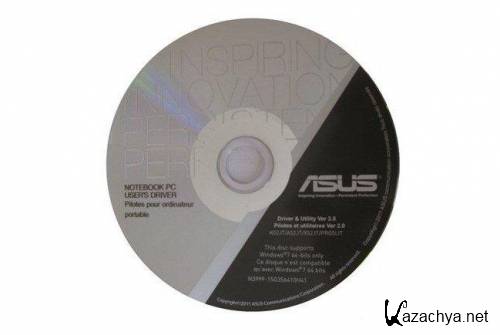 Asus K52JT, A52JT, X52JT, PRO51JT-   Windows 7 Driver&Utility v2.0 RUS