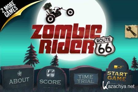 Zombie Rider v.1.00 (2011/ENG/Symbian^3)