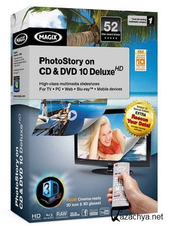 Magix PhotoStory on CD & DVD 10.0.5.3 Deluxe (Eng/Rus)