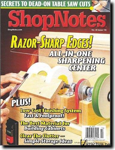 ShopNotes 119 (September-October 2011)