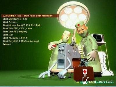 Plop Linux 4.1.2 [���������� ���������][i486 + i686 + x86_64] (6xCD)