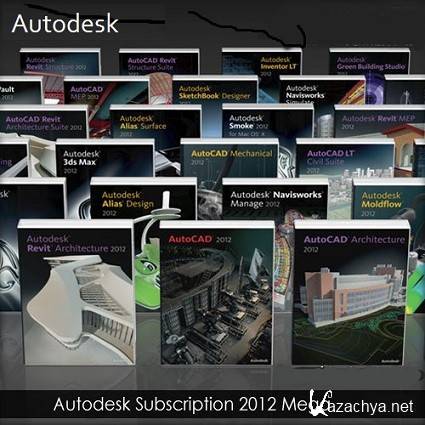 Autodesk Subscription 2012 MegaPack (09.2011)