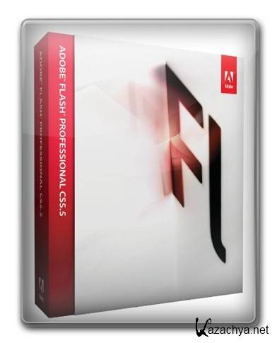 Adobe Flash Professional CS 5.5 version11.5 European ( EN - FR - DE - ES - IT)