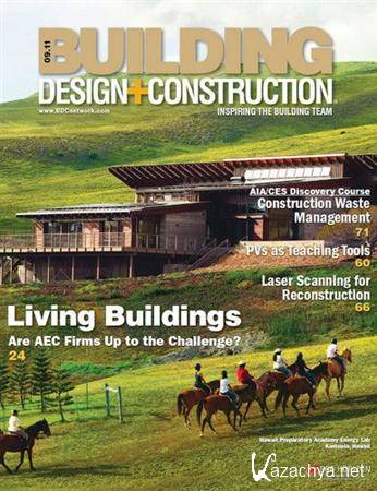 Building Design+Construction - September 2011