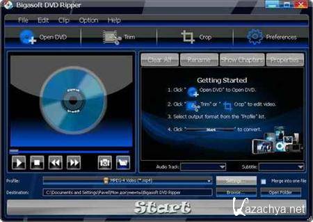 Bigasoft DVD Ripper 1.7.9.4266