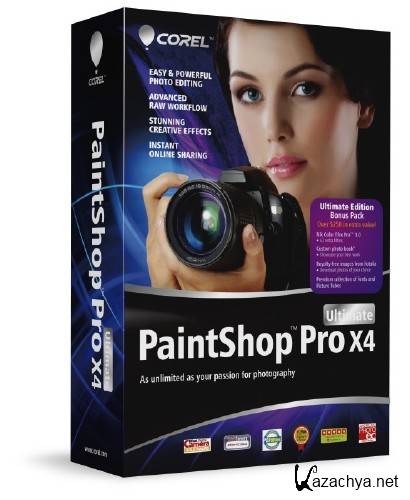 Corel PaintShop Photo Pro X4 v14.0.0.332 (2011) PC