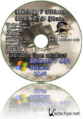 Windows 7 x64 Ultimate UralSOFT Pirates 8.06 1 x64