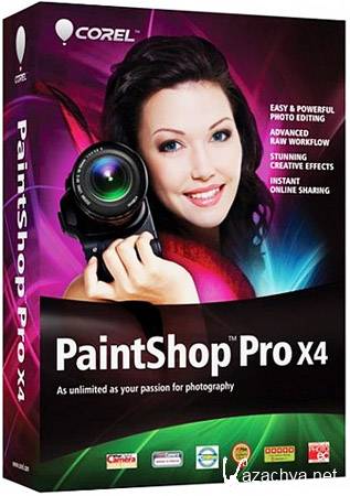 Corel Paint Shop Photo Pro X4 14.0.0.332 (2011) 