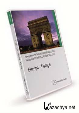 Mercedes-Benz Navigations-DVD Comand APS (NTG1) 2011/2012 v12.0 Europa V.12 (2011)
