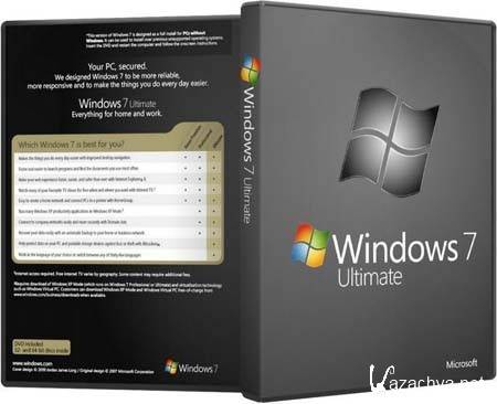 Windows 7 xDark Deluxe Ultimate x64 v4.1 RG