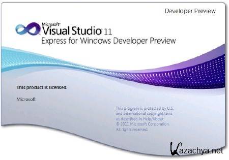 Microsoft Visual Studio 2011 [ Developer Preview, Eng, 2011 ]