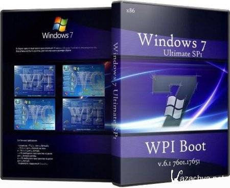 Windows 7 Ultimate SP1 x86 Ru + WPI Boot 6.1 7601.17651 (2011/RUS)