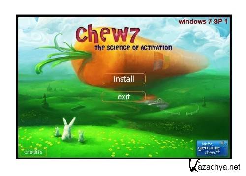  Windows 7- Chew7 build 0.7.6.1 (2011/ENG) -     SP1