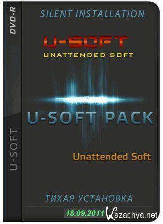 U-SOFT Pack 18.09.11 (x32/x64/ML/RUS) -  /Unattended