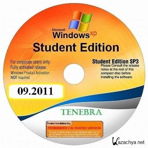 Windows XP SP3 Corporate Student Edition September 2011 (ENG/RUS)